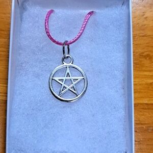 Silver Pentagram Necklace